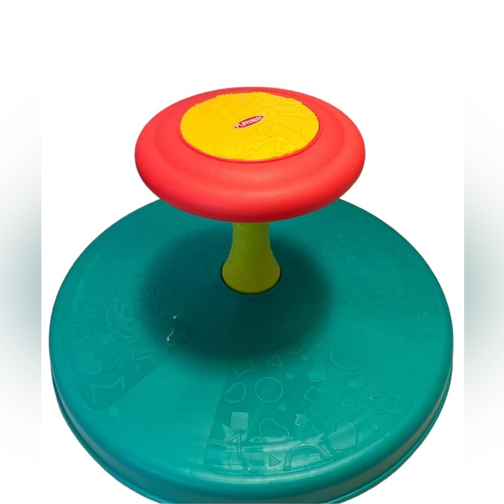Playskool Sit ‘n Spin Classic Spinning Activity Toy Toddlers Sit and Spin